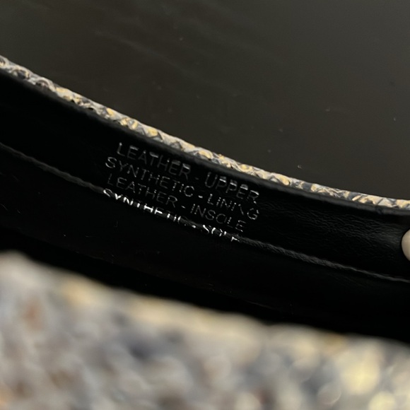 Studio Flexx women’s animal print leather flats size 8 - Picture 11 of 15